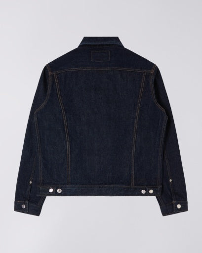 Dark Wash Denim Jacket - Dark Blue Denim