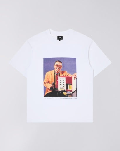 Photo Print Crewneck T-Shirt - White