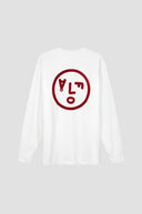 Long Sleeve Logo T-Shirt - White