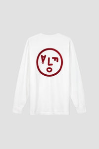 Long Sleeve Logo T-Shirt - White