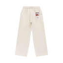Wide Leg Sweatpants - Cream
