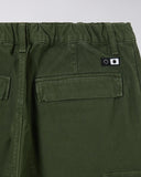 Wide Leg Cargo Pants - Olive Green
