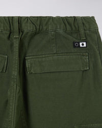 Wide Leg Cargo Pants - Olive Green