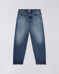 Washed Denim Relaxed Jeans - Washed Blue Denim