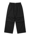 Wide Leg Utility Pants - Black