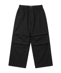 Wide Leg Utility Pants - Black