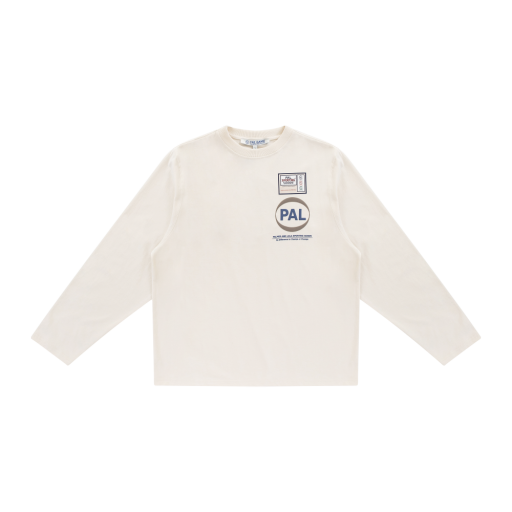 Logo Patch Long Sleeve - Cream