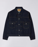 Dark Wash Denim Jacket - Dark Blue Denim