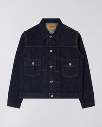 Dark Wash Denim Jacket - Dark Blue Denim