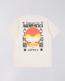 Graphic Print T-shirt - Cream