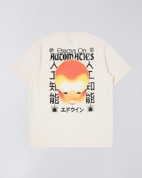 Graphic Print T-shirt - Cream
