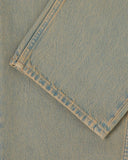 Washed Denim Relaxed Jeans - Washed Denim