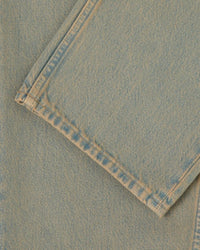 Washed Denim Relaxed Jeans - Washed Denim
