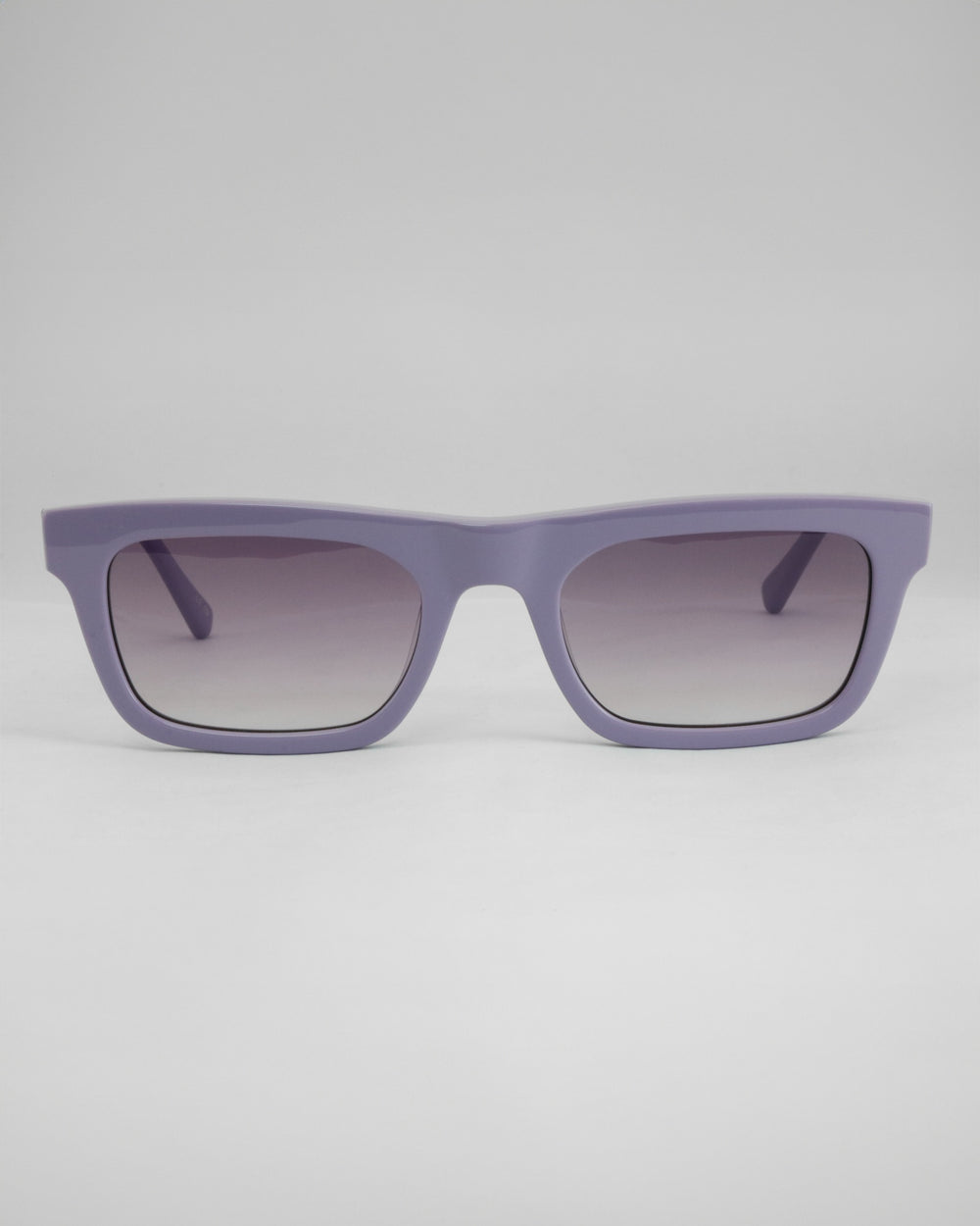 Rectangular Frame Sunglasses - Purple
