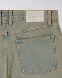 Washed Denim Relaxed Jeans - Washed Denim