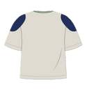 Graphic Ringer T-Shirt - Cream