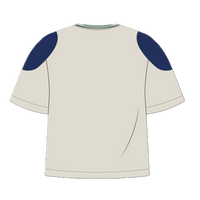 Graphic Ringer T-Shirt - Cream