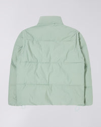 Puffer Stand Collar Jacket - Mint Green