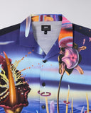 Abstract Print Camp Shirt - Multi