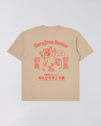 Loose Fit Embroidered T-shirt - Khaki