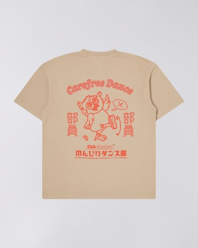 Loose Fit Embroidered T-shirt - Khaki