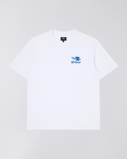 Graphic Print Crewneck T-Shirt - White