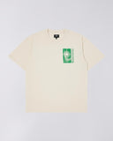 T-shirt with Chest Graphic - Ecru