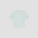 Embroidered Logo Crewneck T-shirt - Light Teal