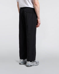 Loose Fit Graphic Sweatpants - Black