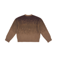 Ombre Knit Sweater - Brown Gradient