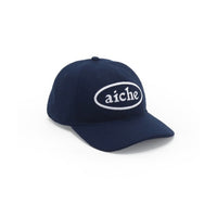 Embroidered Logo Baseball Cap - Navy