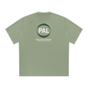 Graphic Logo Crewneck T-shirt - Sage Green