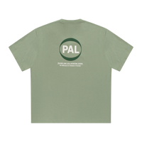 Graphic Logo Crewneck T-shirt - Sage Green