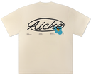 Graphic Logo Crewneck T-Shirt - Cream