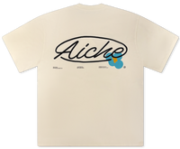 Graphic Logo Crewneck T-Shirt - Cream