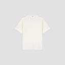 Ribbed Knit Crewneck T-Shirt - Off White