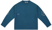 Long Sleeve Graphic Tee - Teal