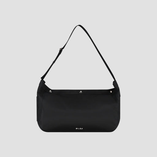 Shoulder Messenger Bag - Black