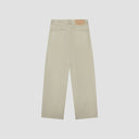 Wide Leg Jeans - Light Sage