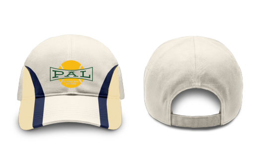 Panelled Logo Baseball Cap - Cream
