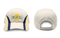 Panelled Logo Baseball Cap - Cream