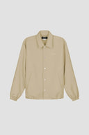Embroidered Coach Jacket - Khaki