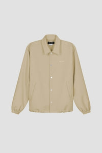 Embroidered Coach Jacket - Khaki