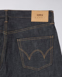 Straight Fit Selvedge Jeans - Dark Blue