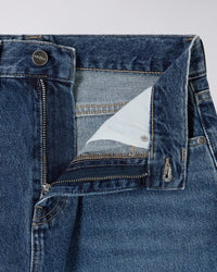 Long Denim Skirt - Blue Denim