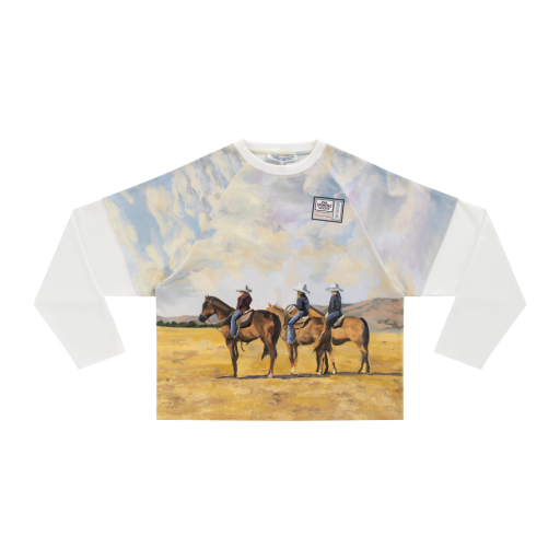 Graphic Print Long Sleeve - Multi