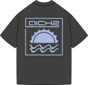 Oversized Logo T-shirt - Charcoal