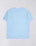 Embroidered Logo Graphic T-Shirt - Light Blue