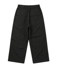 Wide Leg Utility Pants - Black