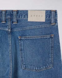 Straight Fit Denim Jeans - Blue Denim